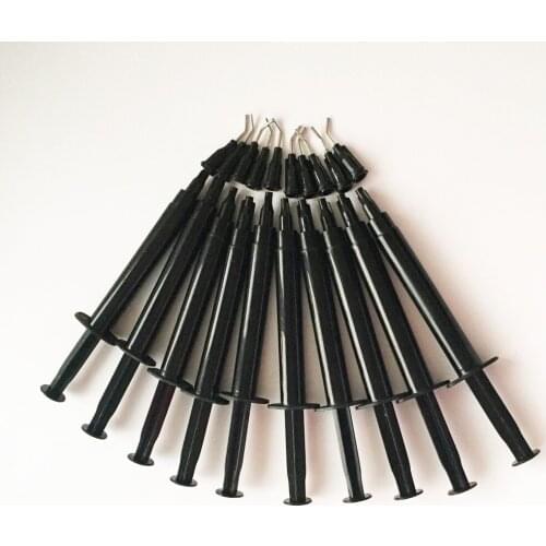 50pcs / lot ) teeth whitening dental gingival barrier gel /Blue Gel Gum Protector Syringe/gingival barrier