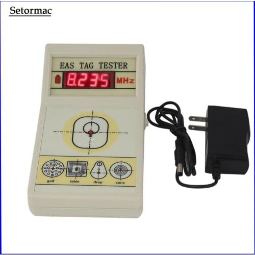 EAS Security Tag Tester RF8.2Mhz Frequency Detector Label Tester EAS Systems