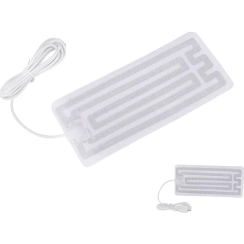 1Pair 5V USB Heating Element Film Heater Insoles Winter Outdoor Sports Ski Heating Insoles Keep Warm for Men Women Shoes 7*18cm