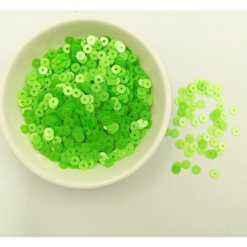 10g 4mm Multicolor Plastic Loose Sequins for Home Party Wedding Decor Embellishment DIY Crafts Sewing Accessories 1000pcs/bag