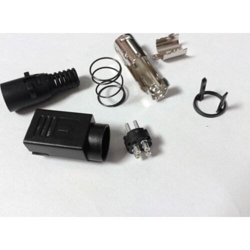 100pcs new 4Pin DIN Plug for TFT LCD Flatscreen TV supply connector