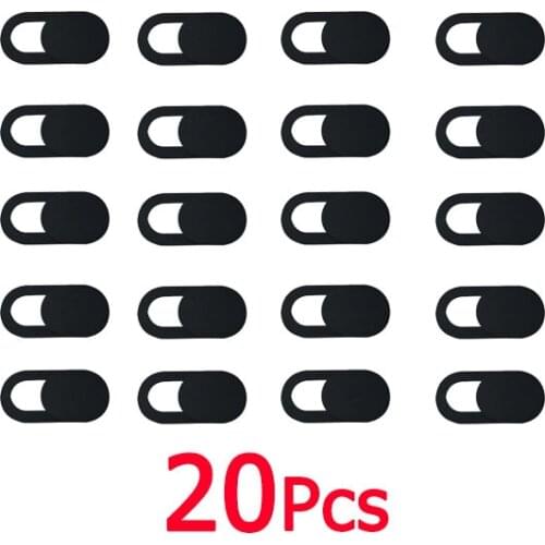 20pcs Webcam Cover Privacy Protective Cover Sticker Shutter Magnet Slider For iPhone Web Laptop PC iPad Tablet Camera Cover