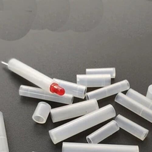30pcs 4mm diode lamp post LED spacer posts Column height 6mm-9.5mm Lamp holder nylon support LED nut