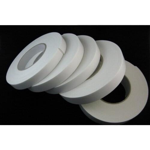 4volume thick foam glue 30MM*10M double faced foam tape sponge Wholesale double-sided adhesive foam