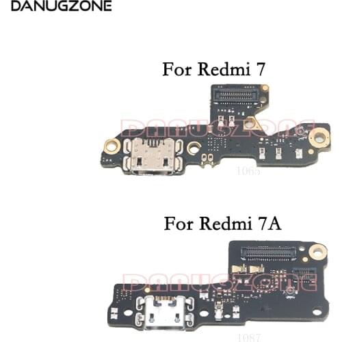 USB Charging Dock Port Socket Jack Plug Connector Charge Board Flex Cable For Xiaomi Redmi 7 7A
