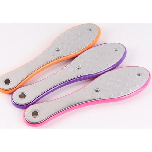 Pedicure Foot Care Tools Foot File Rasps Callus Dead Foot Skin Care Remover Sets Stainless Steel Professional Two Sides