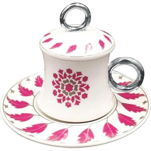 Korkmaz A8638 Freedom Cover 6 Pcs Coffee Cup Pad Tea Coffee Cups Tea Coffee Sets Tea Coffee Mug For English