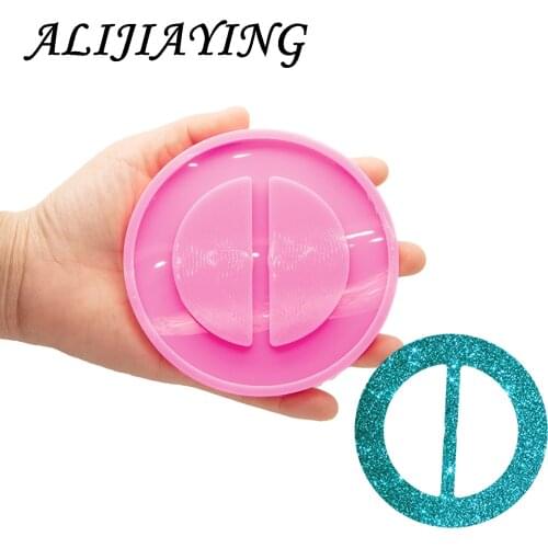 Round silicone Resin Mold Girl Decorating Clothes , DIY Epoxy Resin Silicone Molds, Resin Crafting Mould DY0972