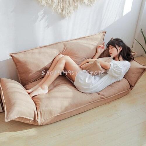 Lazy Sofa Tatami Double Bedroom Small Apartment Folding Sofa Bed Net Red Cute Girl Small Sofa