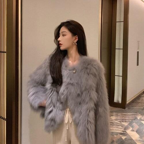 Fur Coat Faux Fur Coat Jacket Women Womens Winter Coats 2021 Plus Velvet Female Coat Winter Solid Overcoat Female Coat Women