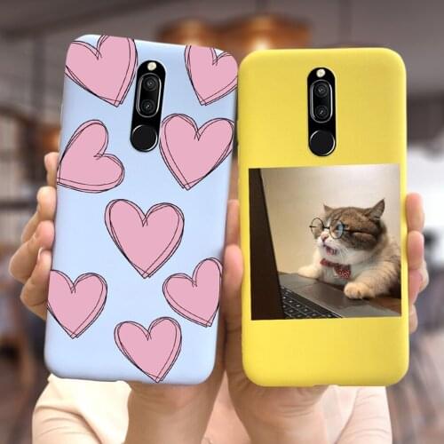 Cute Cartoon Cover For Huawei Mate 10 Lite Case Nova 2i Soft Slim Fundas Back Cover For Huawei Nova 2i Mate 10 Lite Phone Bumper