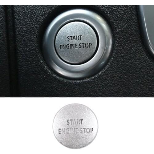 Car Engine Start Stop Button Cover Sticker For Land Rover Discovery 4 2010-16 Range Rover Sport 2010-13 Interior Accessory