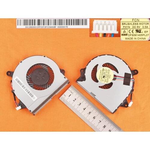 New Laptop Cooling Fan for Lenovo Ideapad 300-14ISK 300-15ISK(Original) PN:DFS561405PL0T