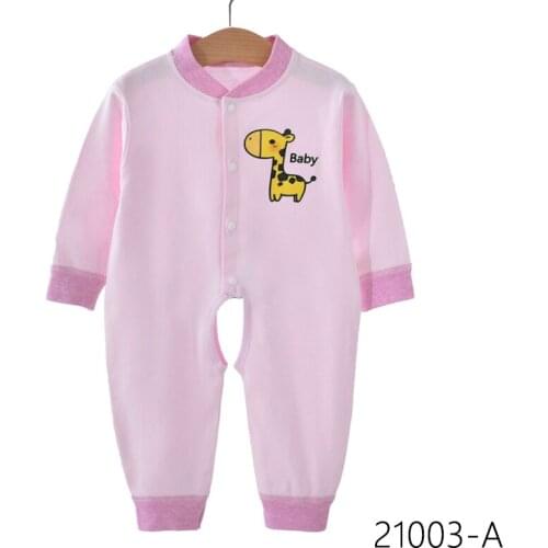 Cute animals Spring Baby romper newborn baby clothes Kids long sleeve underwear cotton boys Clothes Baby girls romper 2021 New