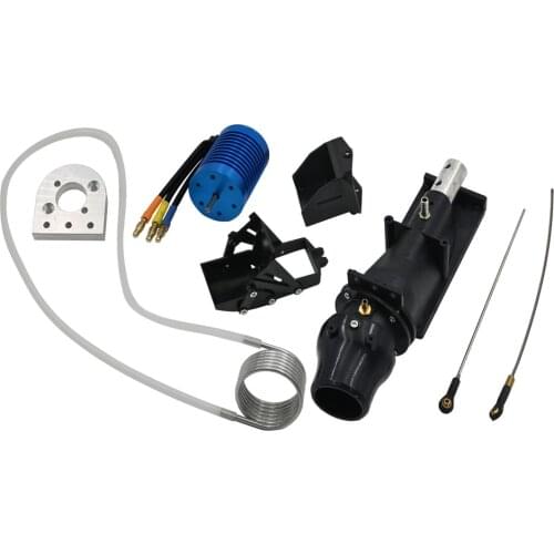 1PC Water Spray Pump Jet Propellant Turbine Engine Pusher Servo W/ 4370KV Brushless Motor for DIY Jet/Fishing RC Boat Parts