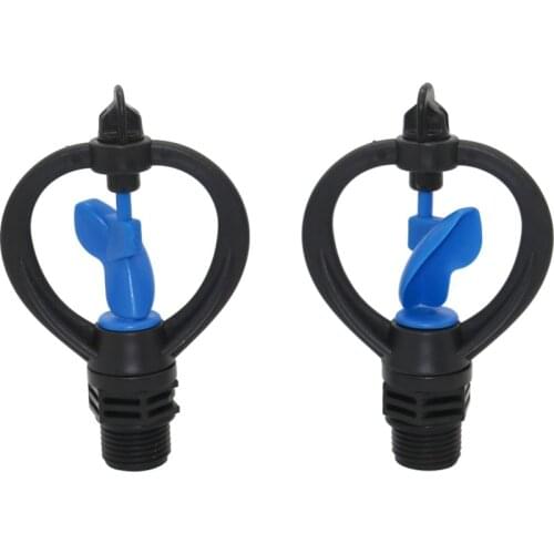 1/2 Inch External Thread Butterfly Rotary Sprinklers Garden Misting Sprayers Gardening Water Irrigation Accessories 1PC