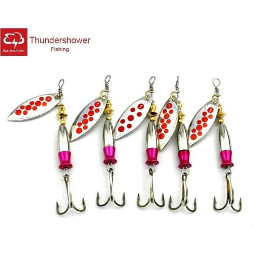 10pcs Spoon Fishing Lure 7.5cm 8.1g Sequin Metal Pike Bass Spinnerbait Isca Artificial Hook Sea Floating Fishing Tackle
