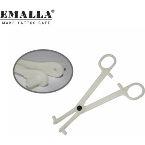 25PCS Disposable Body Piercing Forceps Clamp Piercing Tool Tattoo Piercing Supply For Tattoo Accessories Equipment Free Shipping