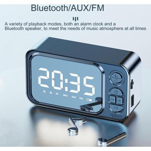 60% Hot Sales!! T5 Speaker Bluetooth-compatible 5.0 Heavy Bass Mini Wireless Sound Box for Home