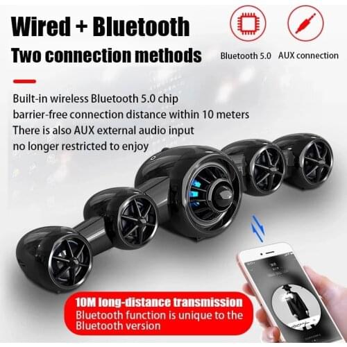 USB Wired Wireless Connection 30W High Power Bluetooth Speaker Home Theater Music Center Computer TV Desktop Subwoofer Sound Bar