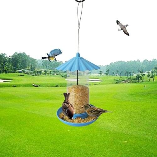 European style wild bird feeder Outdoor bird feeders food container