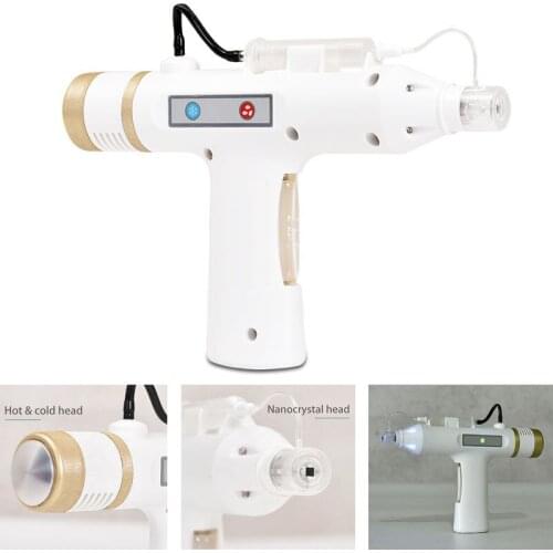 Nano-microneedle Water Injector Mesotherapy Gun Negative Pressure Meso Gun Hydrolifting Moisturizing Beauty Device Skin Care