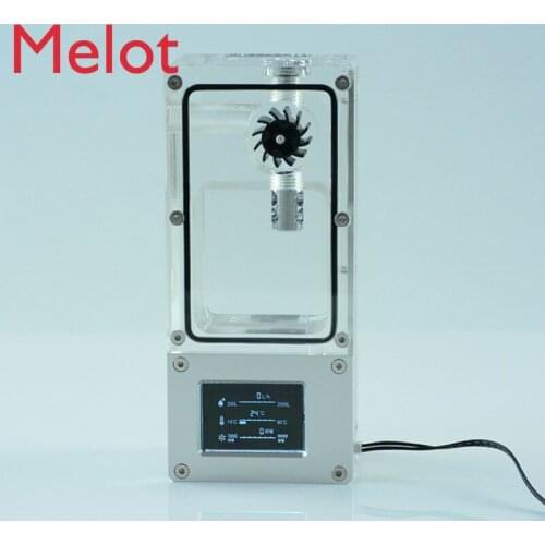 Computer Water Cooling Intelligent Water Tank Hall Flow Velocity RGB Control Porous Position Installation DIY Hot Selling