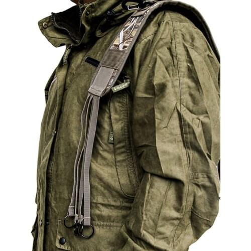 High Quality Hunting Oxford Cloth Bird Duck Strap Hanger Game Carrier Belt Holder Adjustable Camouflage Color 8 Loops