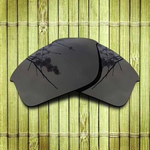 Polarized Replacement Lense For-Oakley Bottle Rocket Sunglasses Frame True Color Mirrored Coating - Black Options