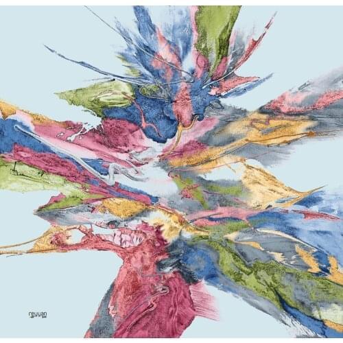 REYYAN SILK TEXTURED OYALIK WRITING PATTERN-14651-RENK-28