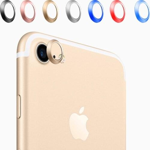 Rear Camera Lens Protective Ring Cover Protector Protection 4.7inch For iPhone 7 2016 Metal Case Luxury Mobile Phone Accessori
