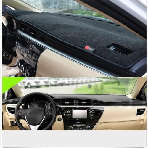 Interior Dashboard Carpet Photophobism Protective Pad Mat For Toyota Corolla /Levin 2014