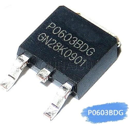 10pcs/lot P0603BDG P0603BDL P0603BD P0603 TO-252