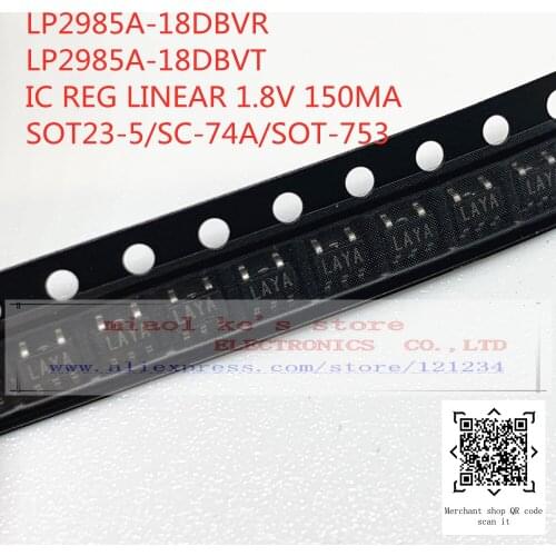 [10pcs] LP2985A-18DBVR LP2985A-30DBVR LP2985A-33DBVR LP2985A-50DBVR LP2985A-18DBVT LP2985A-30DBVT LP2985A-33DBVT LP2985A-50DBVT
