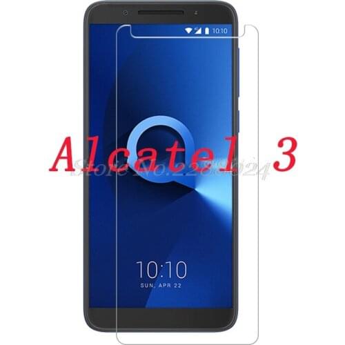2PCS For Alcatel 3 Tempered Glass 9H 2.5D Premium Screen Protector Film For Alcatel3 5052D 5052Y 5.5"
