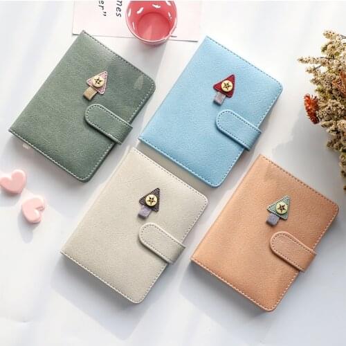 2020 office and school supplies fresh and lovely cartoon series diary book account book notebook leather student A6