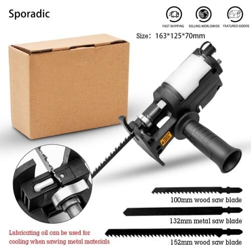 Reciprocating Saw Adapter Portable Electric Drill Modified Electric Saw Power Tool Wood Metal Cutter Machine Attachment Adapter