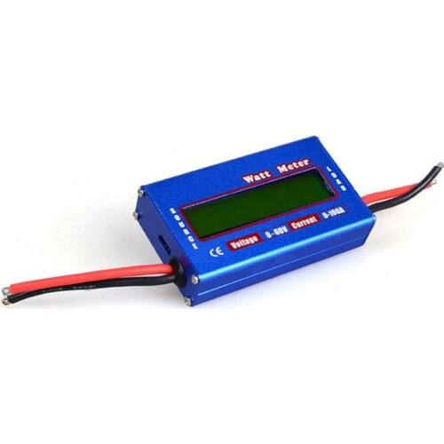 DC 60V 100A Balance Voltage Battery Power Analyzer RC Watt Meter Checker Professional Watt Meter Balancer Charger RC Tools Q6PD