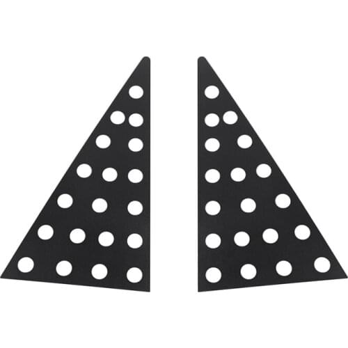 Car Rear Window Glass Triple-cornered Plate Cover Trim for Toyota 4Runner 2010-2019