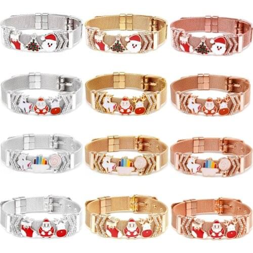 High Quality keeper Stainless Steel Mens And Womens Bracelets Christmas New Year Valentines Day Birthday Brand Jewelry Gifts