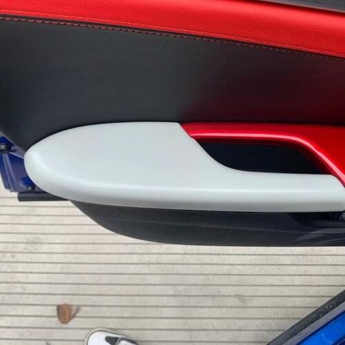 For Honda Civic 2020 2021 Sedan and Hatchback Interior Door Window Armrest Cover Switch Panel Trim Molding Garnish Accessories