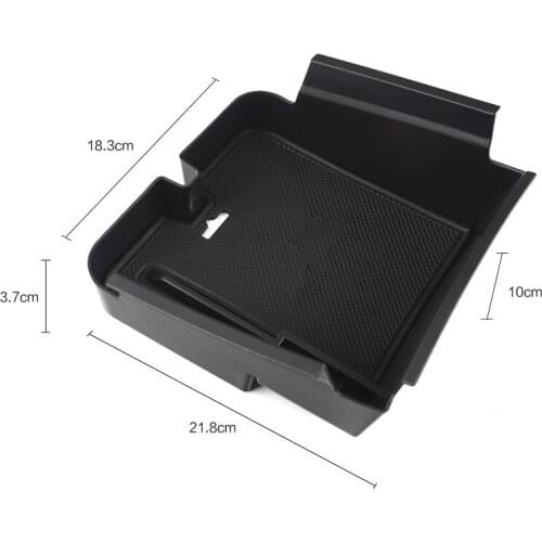 For Volkswagen Toureg 2019 2020 New Style Plastic Central Storage Pallet Armrest Container Box A Set