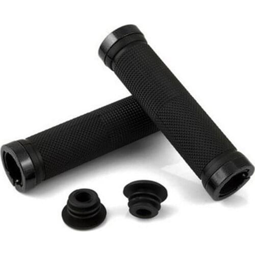 Mountain Cycling Bike Bicycle MTB Handlebar Grips Rubber Anti-slip Handle Grip Allominnium Aolly+Rubber Bike Bicycle Handlebar