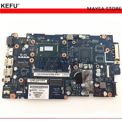 KEFU CN-006M0K 06M0K FOR Dell Inspiron 5447 5442 5542 5547 Laptop Motherboard ZAVC0 LA-B012P REV:1.0 I3-4030U mainboard