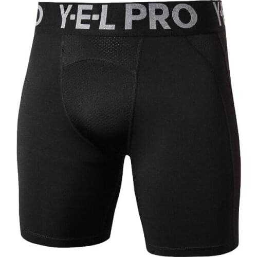 Men Compression Shorts Base Layer Thermal Skin Bermuda Shorts Gyms Fitness Men Cossfit Bodybuilding Tight Shorts