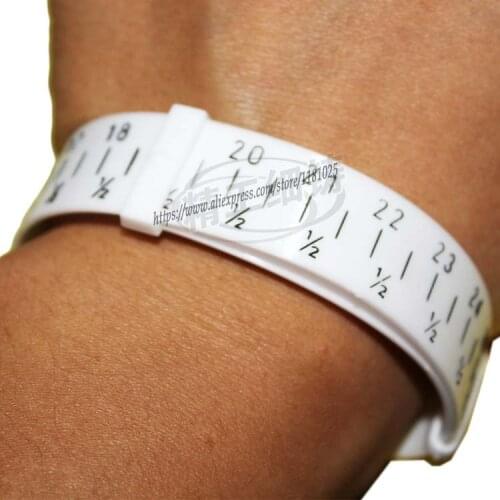 Newest 2017 Soft Multisizer Bracelet Sizing Tool Gauge Each Sizes 15-25 In Wristband Measurements Wristlet Watch Sizer