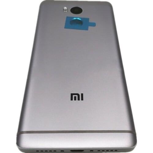 Original For Xiaomi Redmi 4 Pro/Redmi 4 Prime Metal Battery Door Cover Housing Back Cover With Power Volume Buttons+Camera Lens