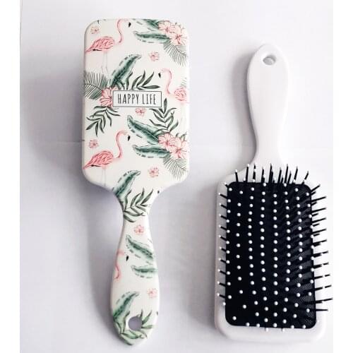 Hair Comb Detangling Hair Brush Air Bag Hairbrush Salon Hairdressing Straight Curly Hair Comb Women Paddle Detangler Hair Brush