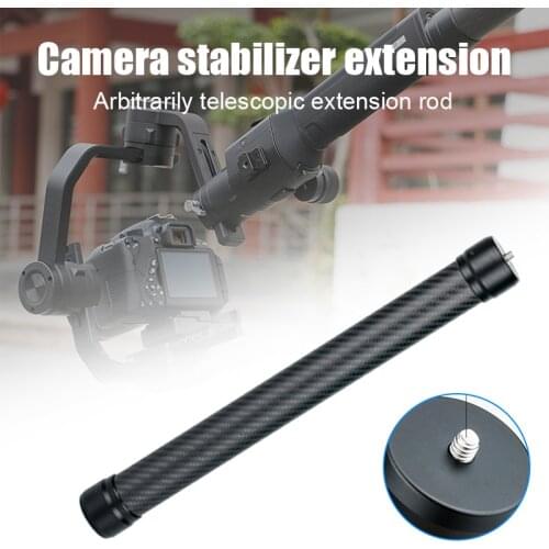 Handheld Telescopic Camera Gimbal Stabilizer Extension Selfie Stick Rod Holder EM88