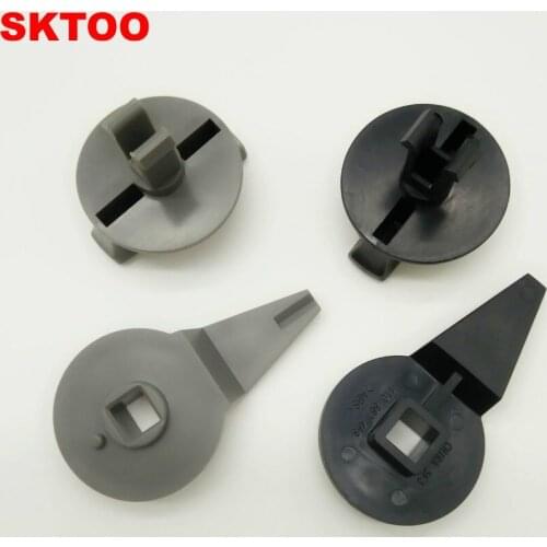 SKTOO for Volkswagen Touran trunk box Luggage lock Tail box buckle Triangle warning card bracket knob 1T0 867 468